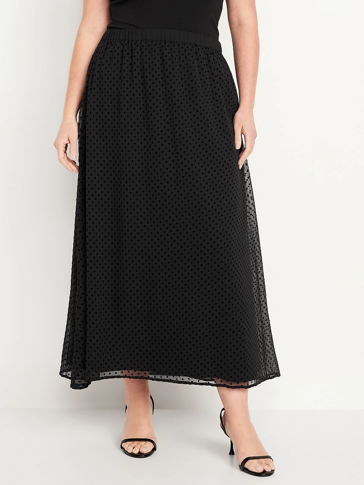 Chiffon Maxi Skirt