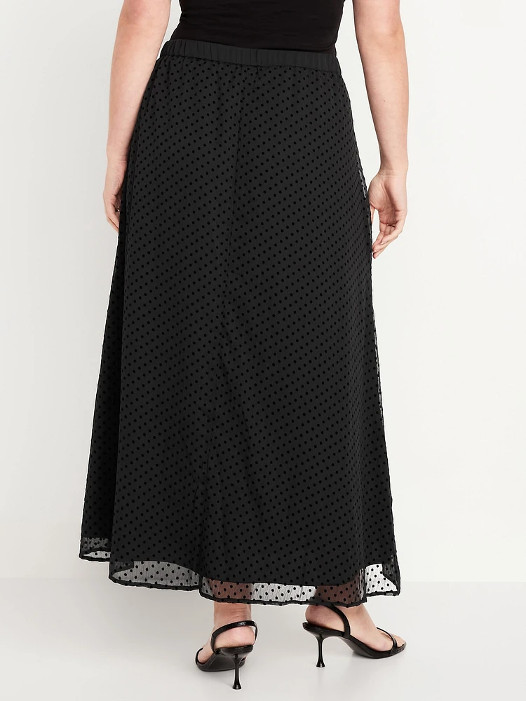 Chiffon Maxi Skirt