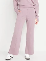 High-Waisted Dynamic Fleece Trouser Pants