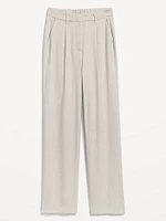 Extra High-Waisted Taylor Wide-Leg Trouser Pants