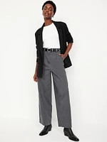 Extra High-Waisted Barrel Wide-Leg Pants