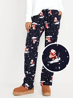 Mid-Rise Flannel Pajama Pants