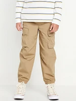 Baggy Cargo Poplin Pants for Boys