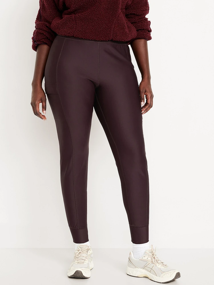 Extra High-Waisted PowerSoft Coze Edition Warm-Lined 7/8 Cargo Joggers