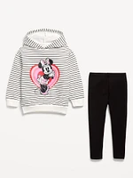 Disney© Graphic Tunic Hoodie and Leggings Set for Toddler Girls