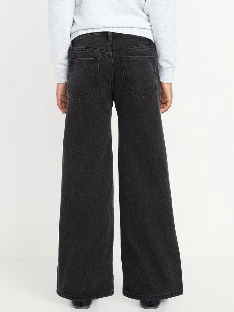 High-Waisted Baggy Jeans for Girls