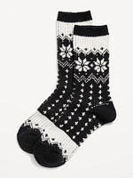 Fairisle Crew Sock for Women