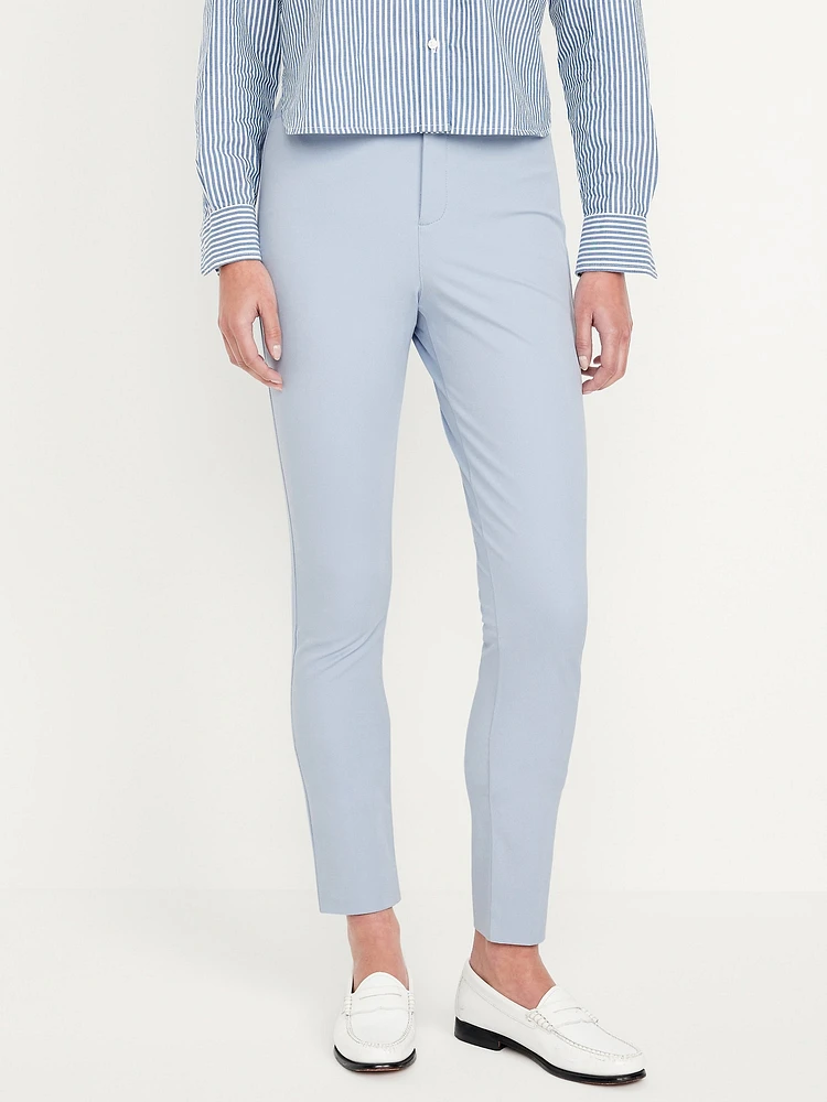 High-Waisted Pixie Skinny Ankle Pants