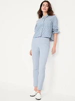 High-Waisted Pixie Skinny Ankle Pants