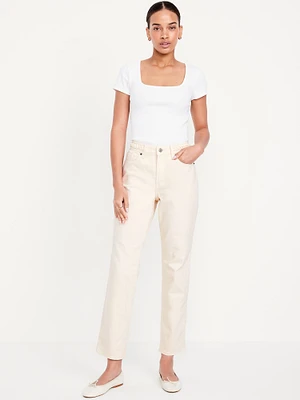 High-Waisted OG Loose Ankle Jeans