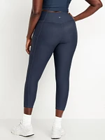 High-Waisted PowerSoft Crop Pocket Leggings 23"