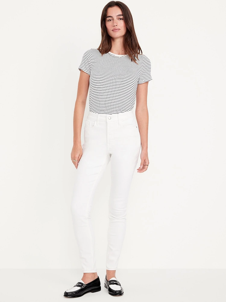 High-Waisted Rockstar Super-Skinny Jeans