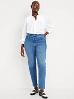 High-Waisted OG Straight Ankle Jeans