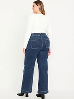 Extra High-Waisted Sky-Hi Mariner Wide-Leg Jeans