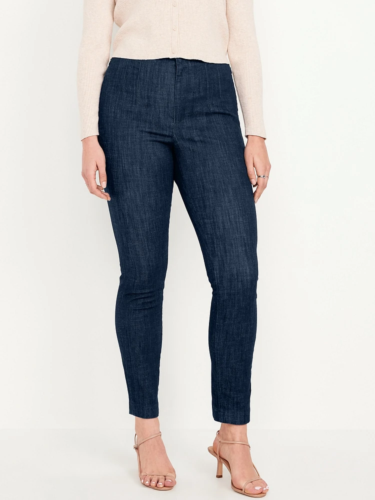 High-Waisted Polished Pixie Skinny