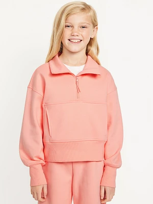 Dynamic Fleece Half-Zip Performance Sweatshirt for Girls