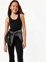 Sleeveless PowerChill Flare-Leg Bodysuit for Girls