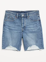 High-Waisted OG Jean Shorts -- 7-inch inseam