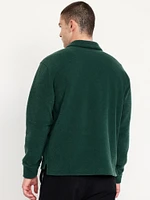 Terry Quarter-Zip Polo