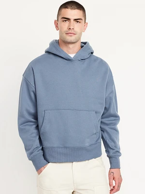 Oversized Cropped Hoodie