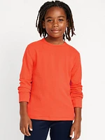 Long-Sleeve Waffle-Knit Performance Top for Boys