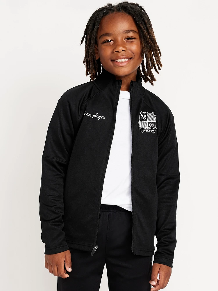 Embroidered Track Jacket for Boys