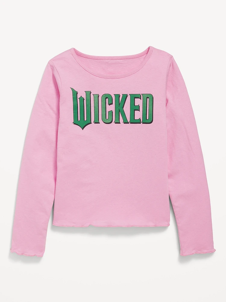 Fitted Licensed Graphic T-Shirt for Girls
