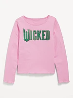 Fitted Licensed Graphic T-Shirt for Girls