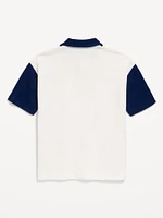 Oversized Graphic Polo Shirt for Boys