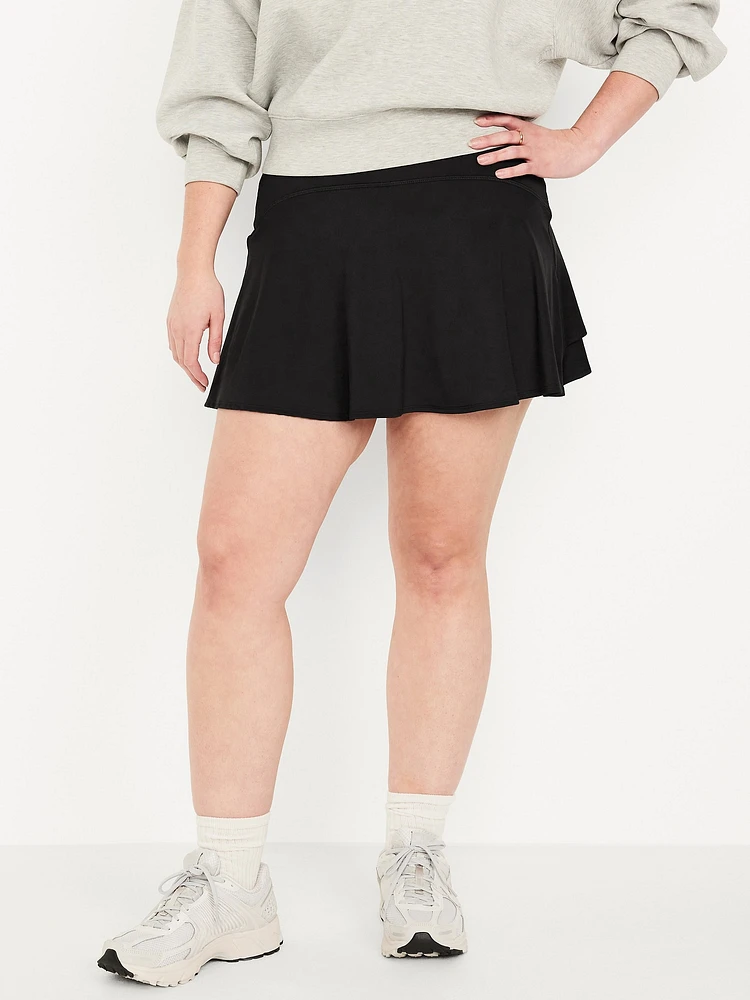 High-Waisted PowerSoft Skort