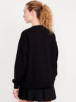 Oversized Dynamic Fleece Sweatshirt