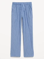 Poplin Pajama Pants for Men