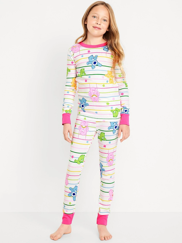 Licensed Graphic Snug-Fit Pajama Set for Girls