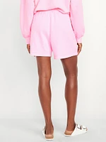 Extra High-Waisted SoComfy Sweat Shorts -- 5-inch inseam