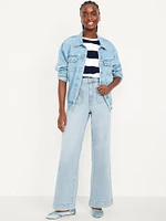 Extra High-Waisted Sky-Hi Mariner Wide-Leg Jeans