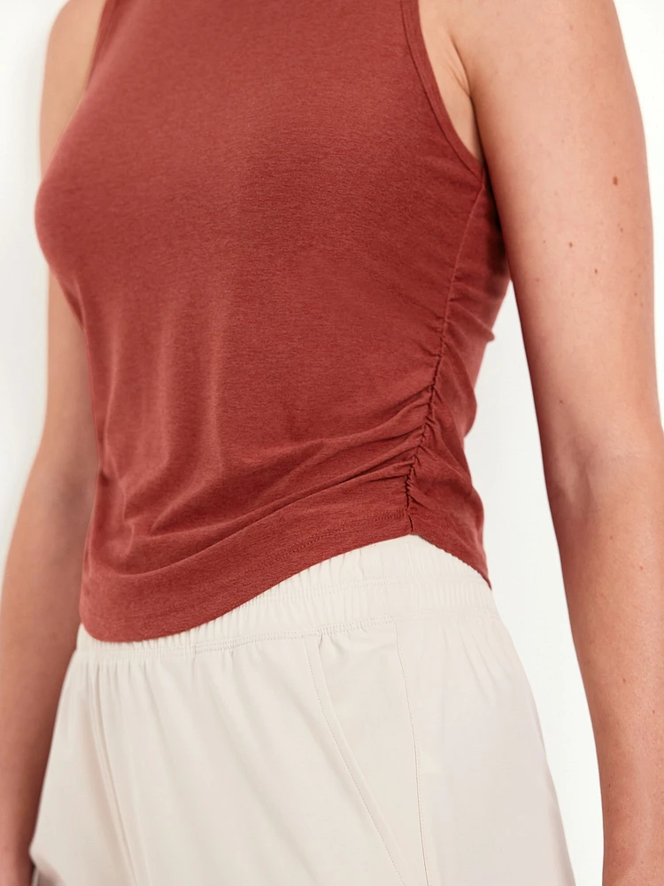 CloudMotion Ruched Tank Top