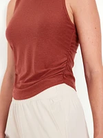 CloudMotion Ruched Tank Top