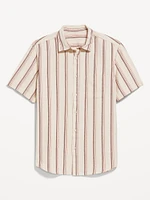 Classic Fit Everyday Textured Dobby Shirt