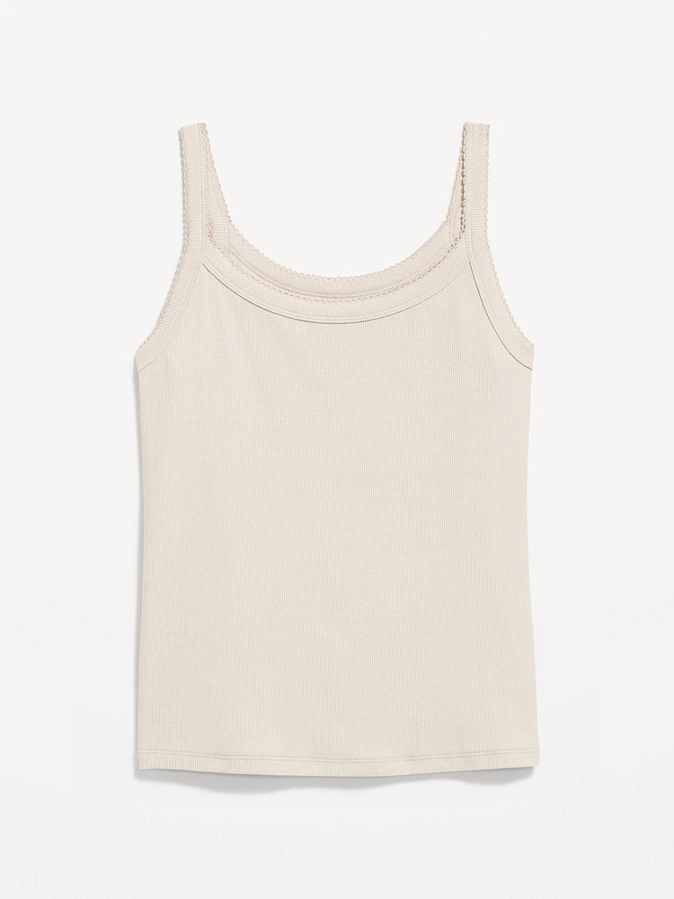 90&#39s Ribbed Tank Top