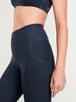 High-Waisted PowerSoft Crop Pocket Leggings 23"