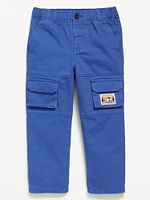 Loose Twill Cargo Pants for Toddler Boys