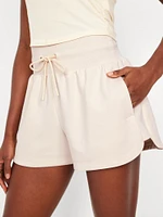 Extra High-Waisted Dynamic Fleece Shorts