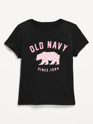 Short-Sleeve Logo-Graphic T-Shirt for Girls