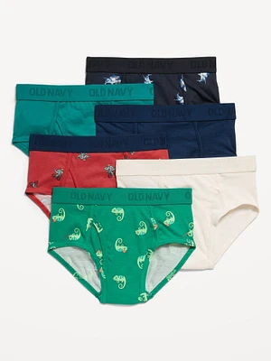 Underwear Briefs Variety 6-Pack for Boys