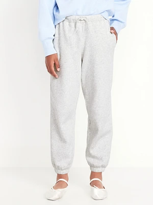 High-Waisted Jogger Sweatpants for Girls