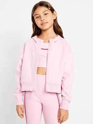 Dynamic Fleece Zip-Front Performance Hoodie for Girls