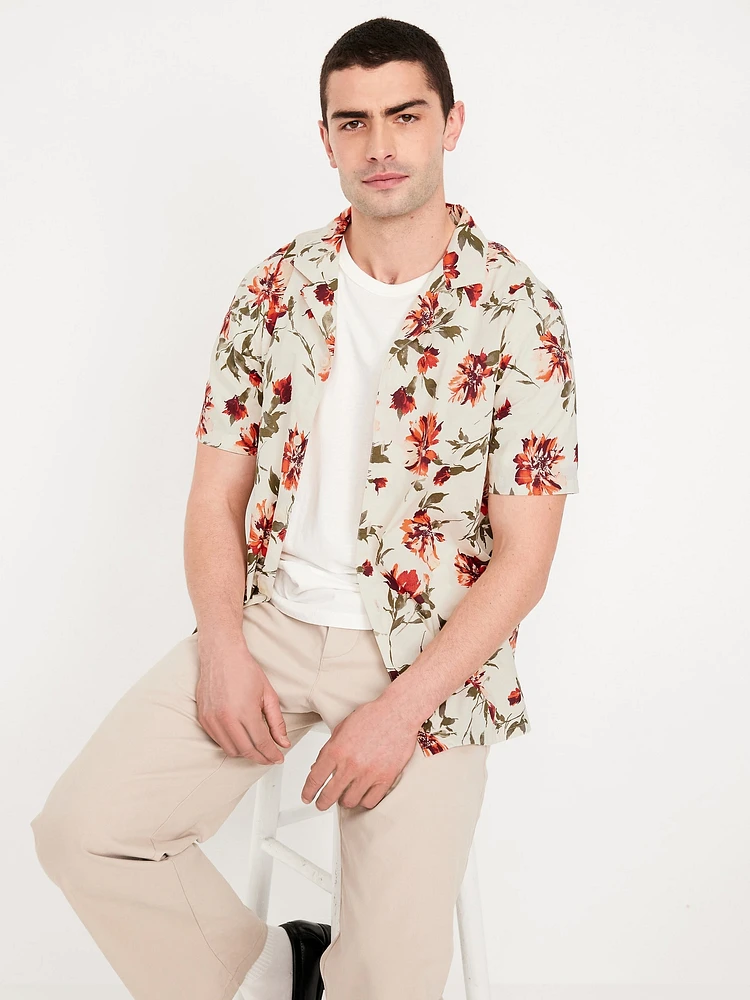 Short-Sleeve Camp Shirt