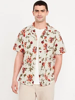Short-Sleeve Camp Shirt