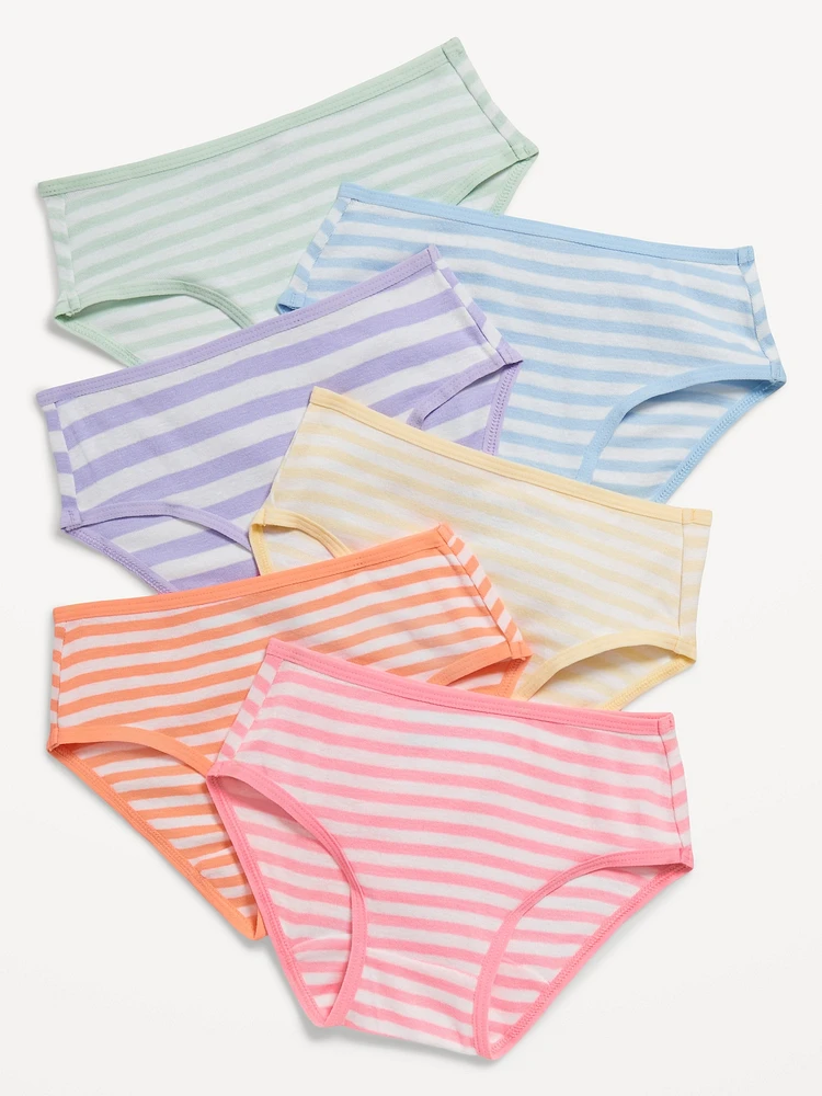 Bikini Underwear 6-Pack for Toddler Girls