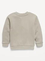 Crew-Neck Graphic Sweatshirt for Toddler Boys